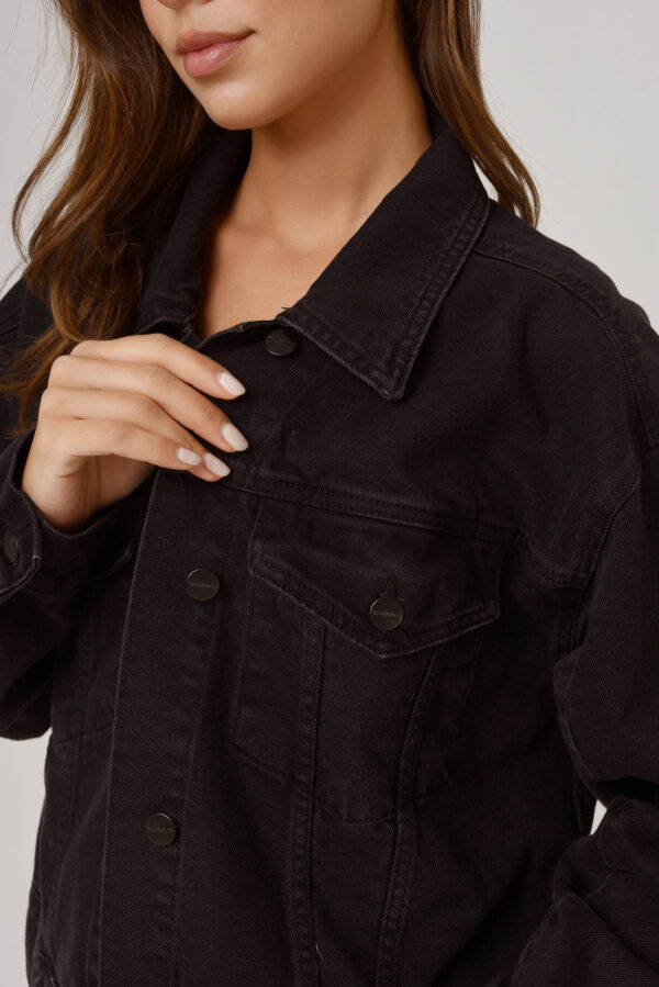 JACKET CHARCOAL BLACK - Imagen 5