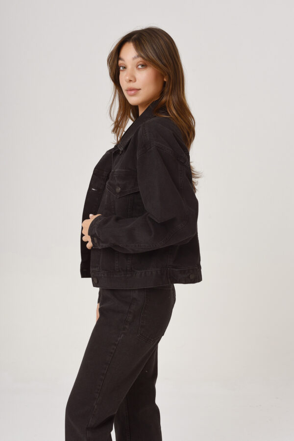 JACKET CHARCOAL BLACK - Imagen 3