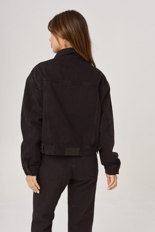 JACKET CHARCOAL BLACK - Imagen 4