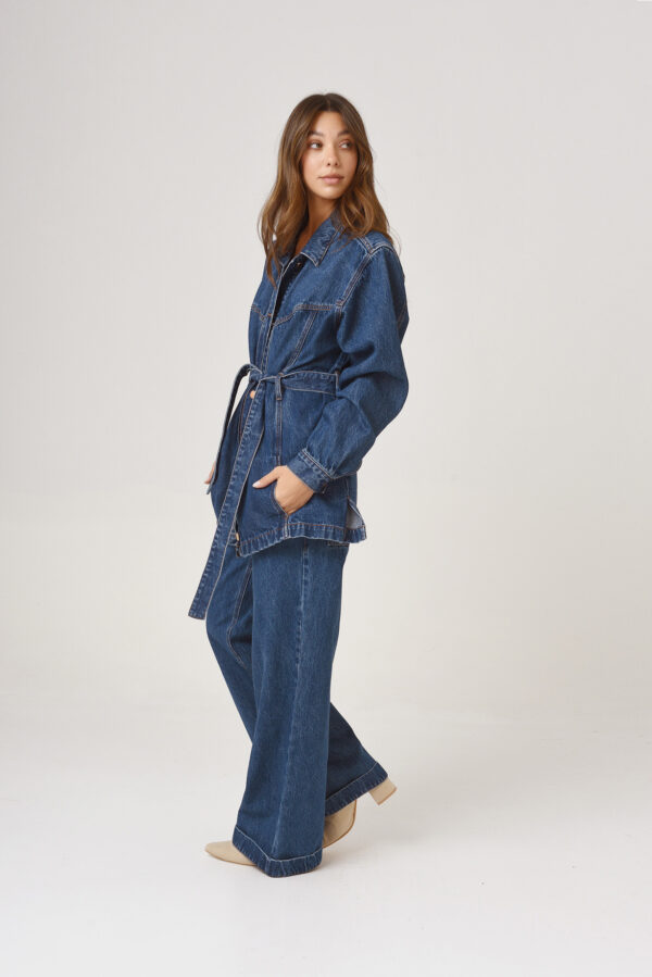 TRENCH BLUE TRAVELER - Imagen 4
